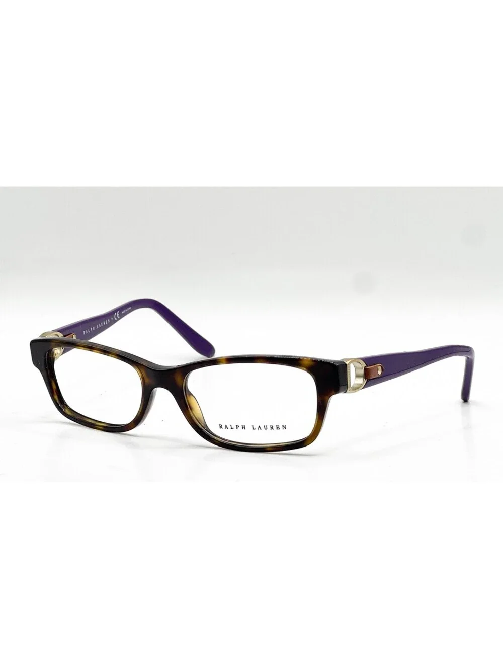 Ralph Lauren RL 6106Q 5003 Dark Havana Full Rim Eyeglass Frames 51-17-140